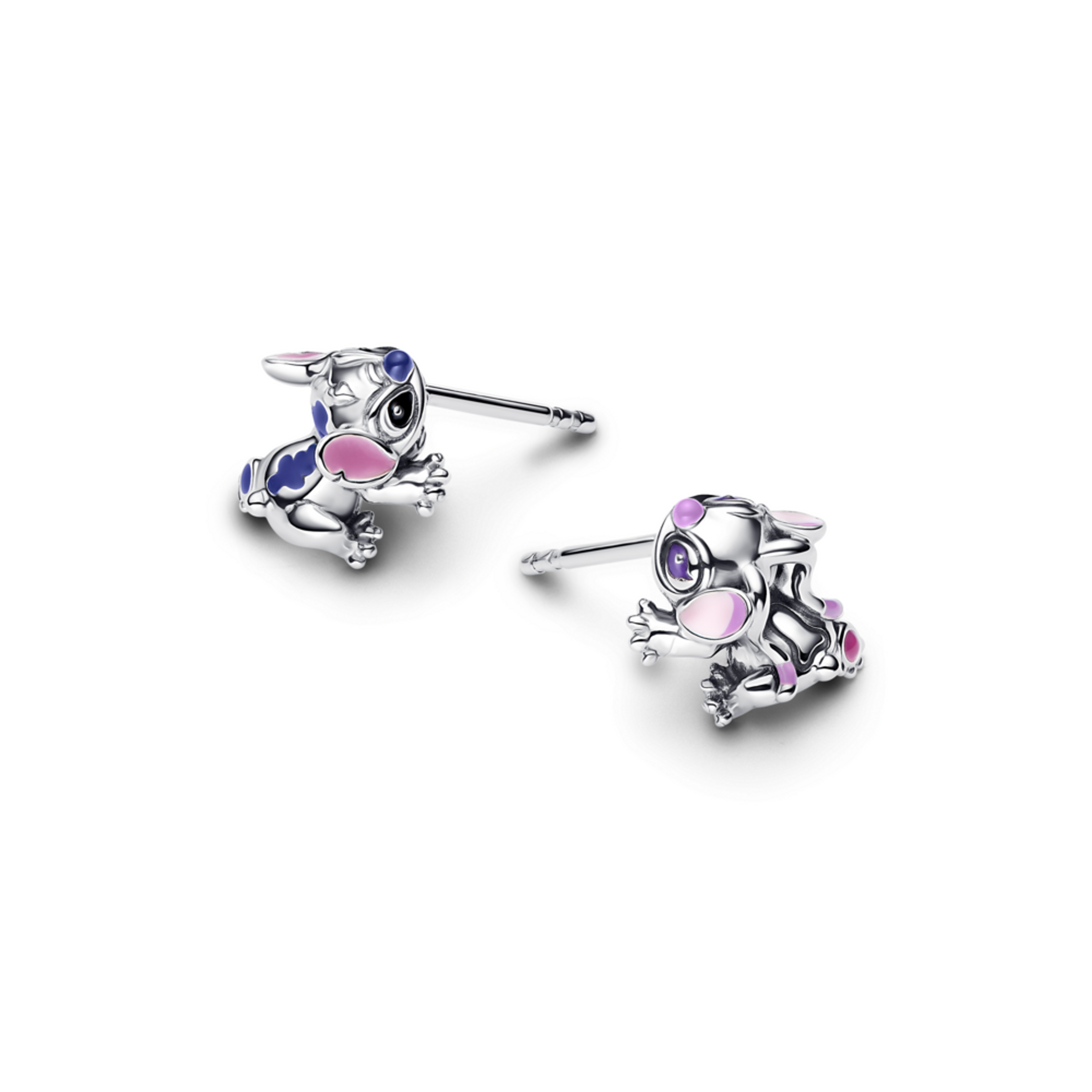 PANDORA Disney náušnice Stitch a Angel - galéria #2