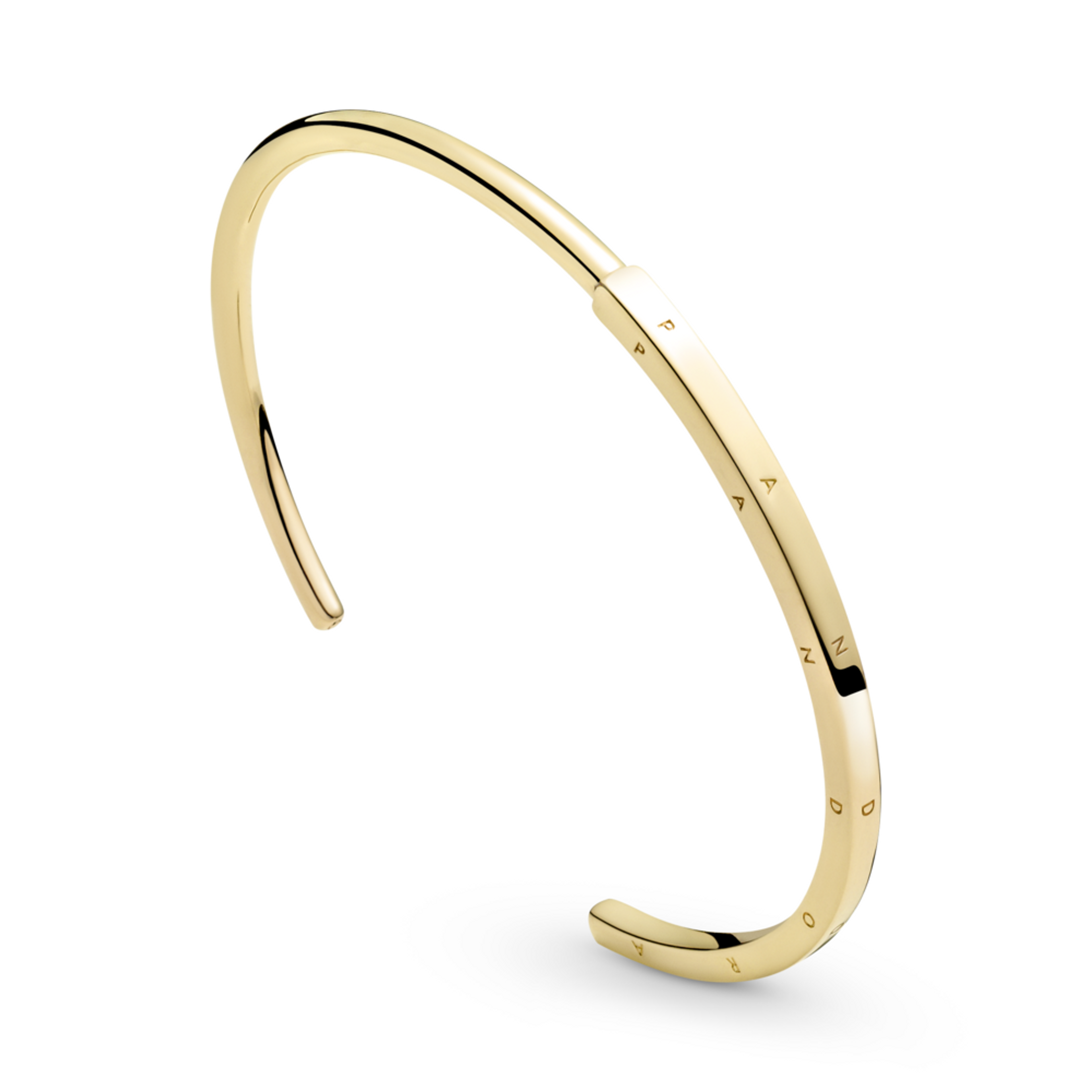 PANDORA náramek Signature 1-D pozlacený 14k zlatem 2 - galéria #1