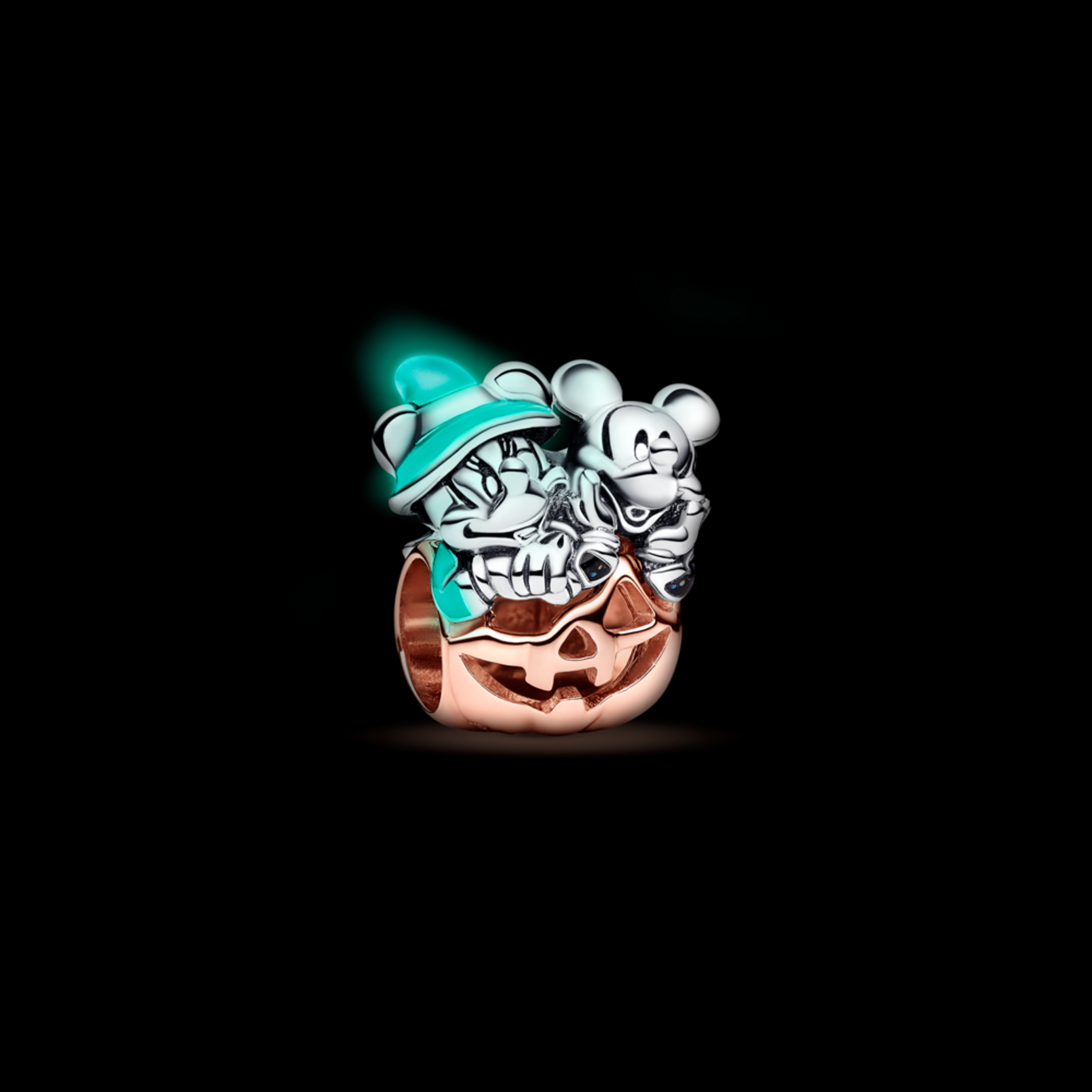 PANDORA Halloweensky tekvicový prívesok Disney Mickey MoDisney Mickey Mouse a Minnie Mouse - galéria #2