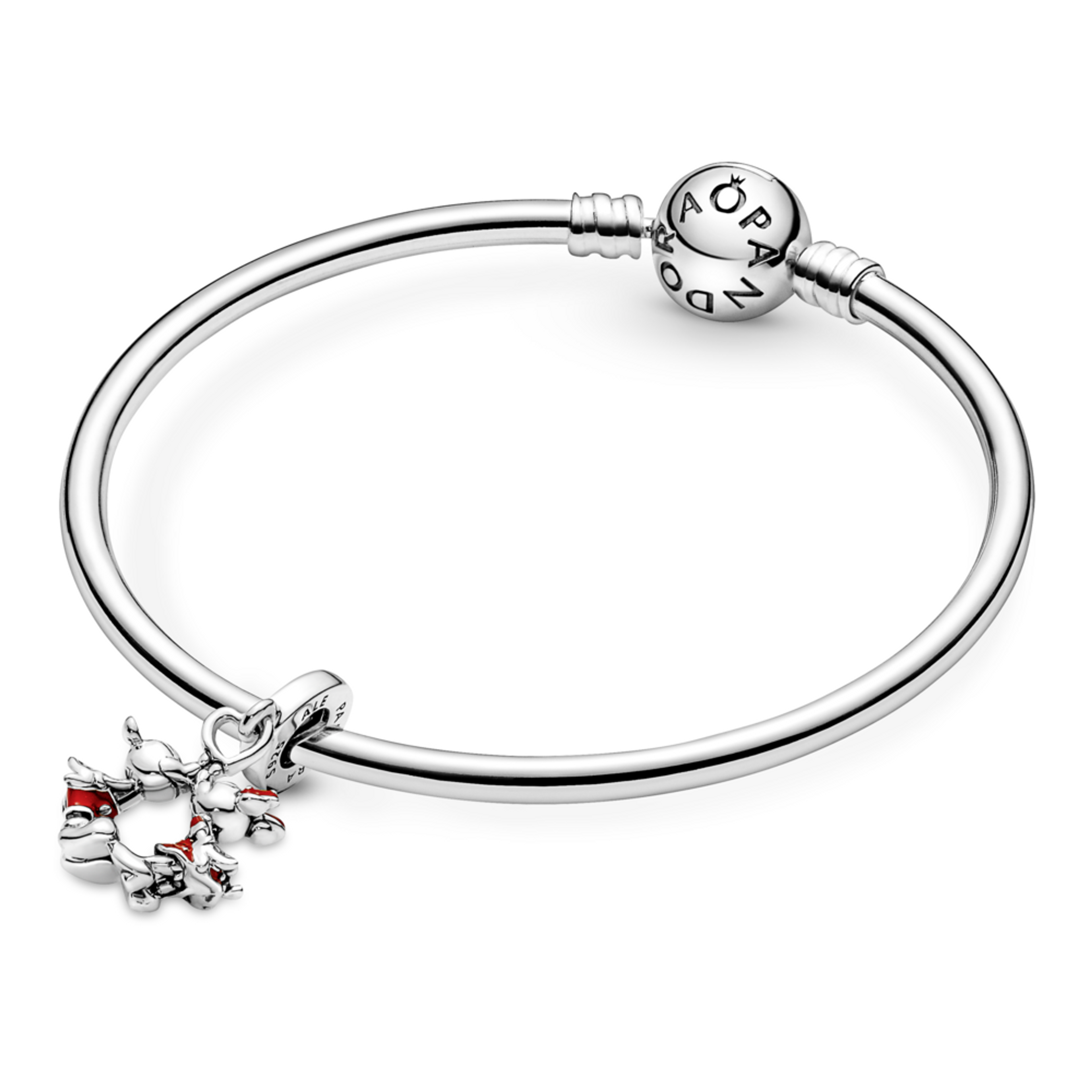 PANDORA Disney prívesok Mickey Mouse a Minnie Mouse Bozk - galéria #2
