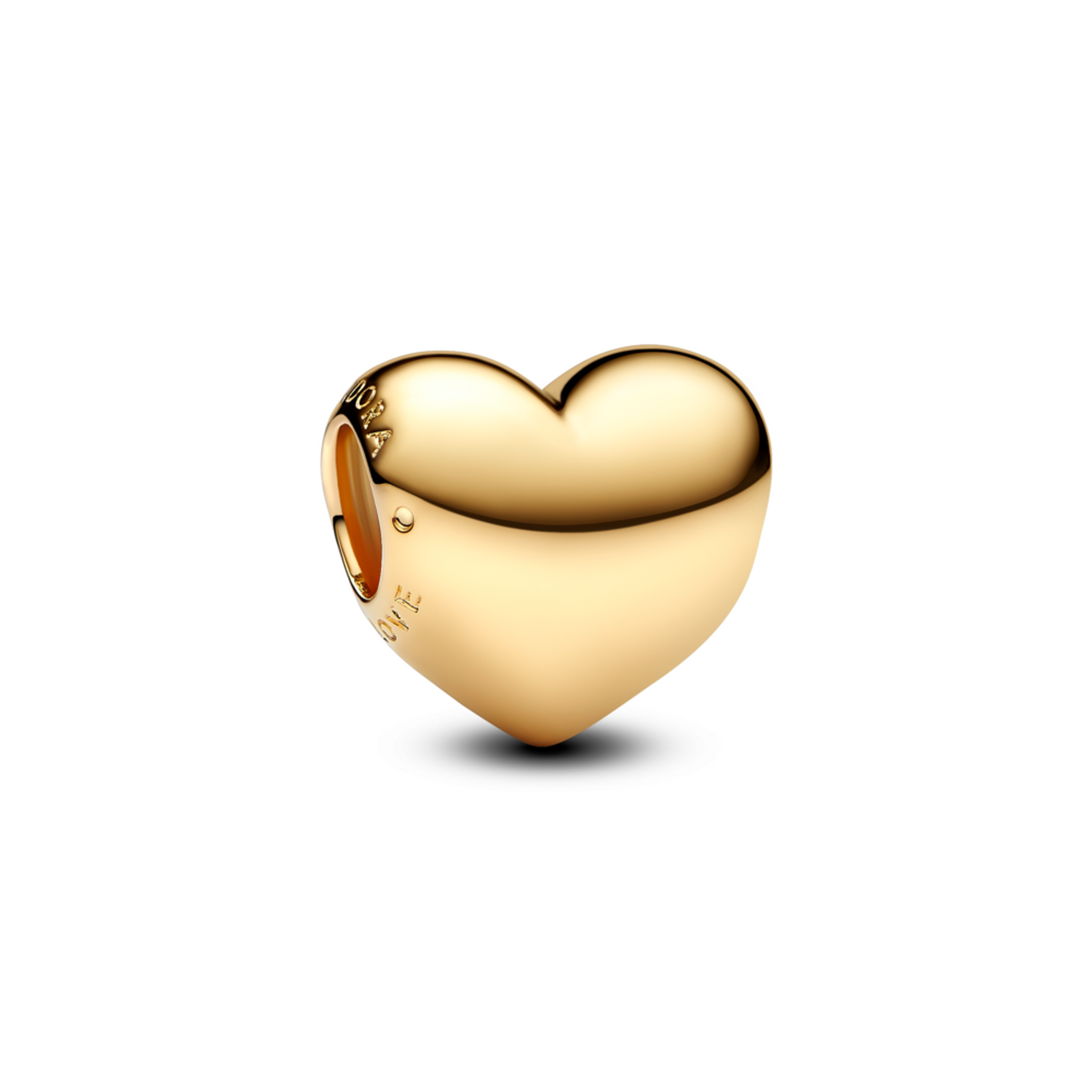 PANDORA prívesok srdca na gravírovanie Be love