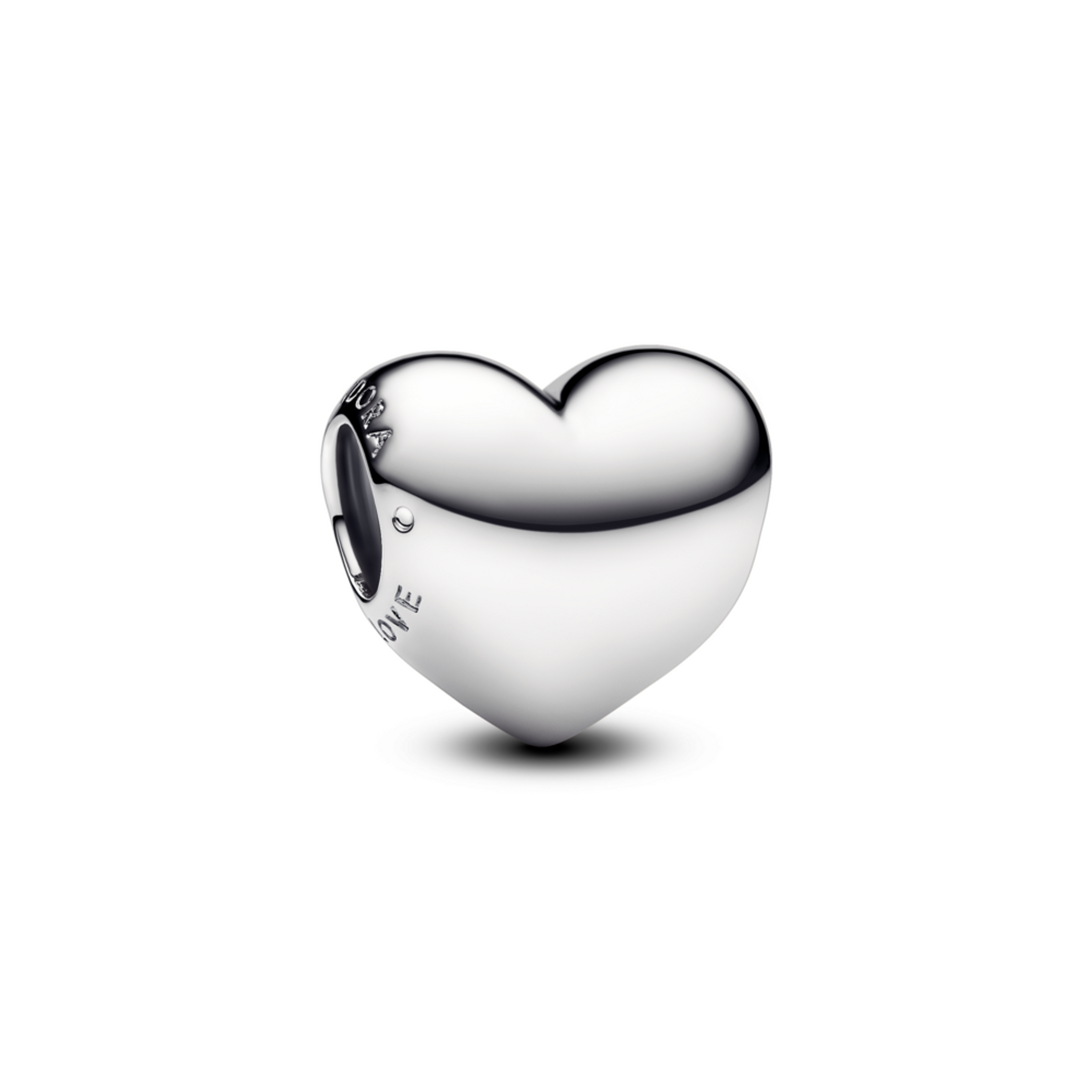 PANDORA prívesok srdca na gravírovanie Be love
