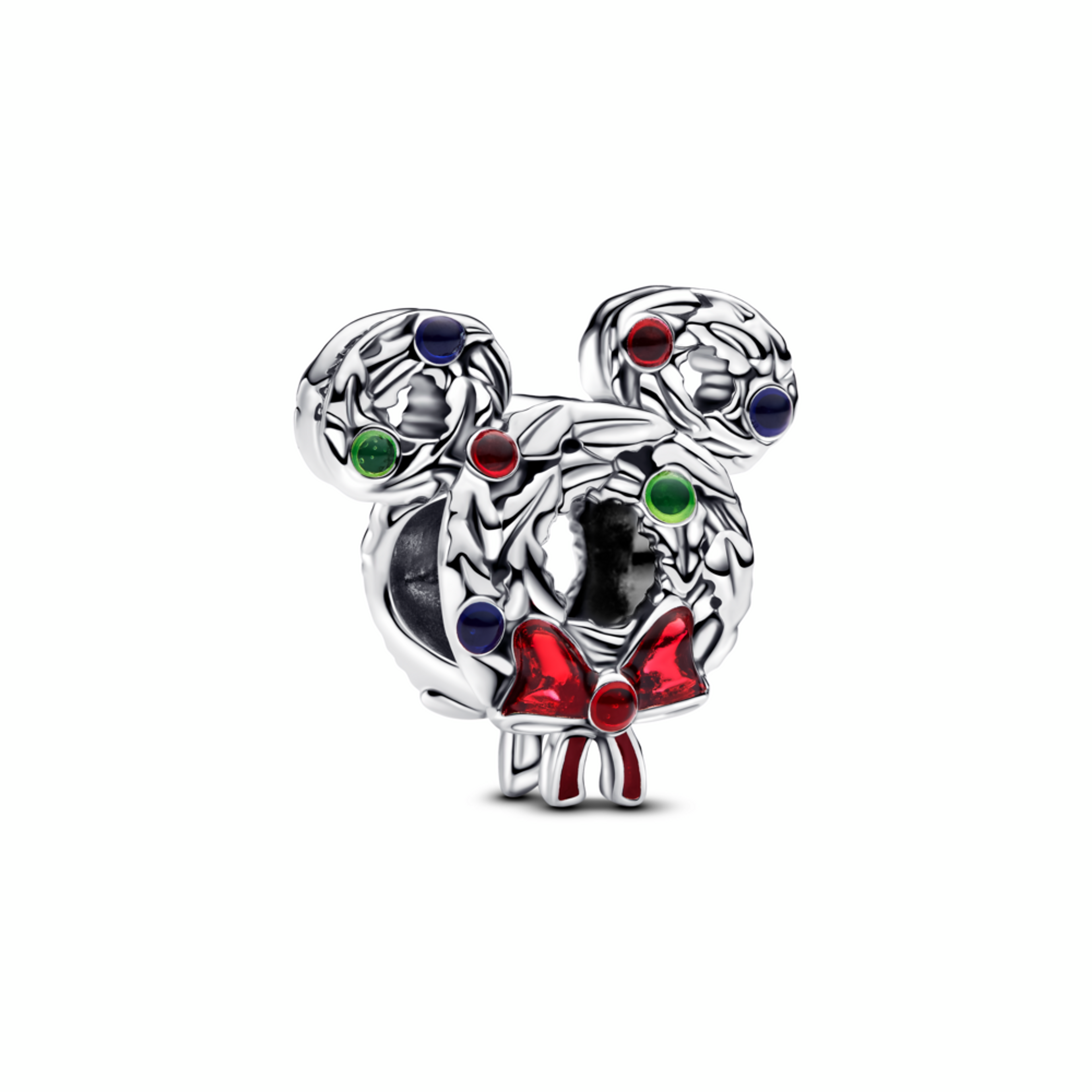 PANDORA prívesok Disney Mickey Mouse – Vianočný veniec