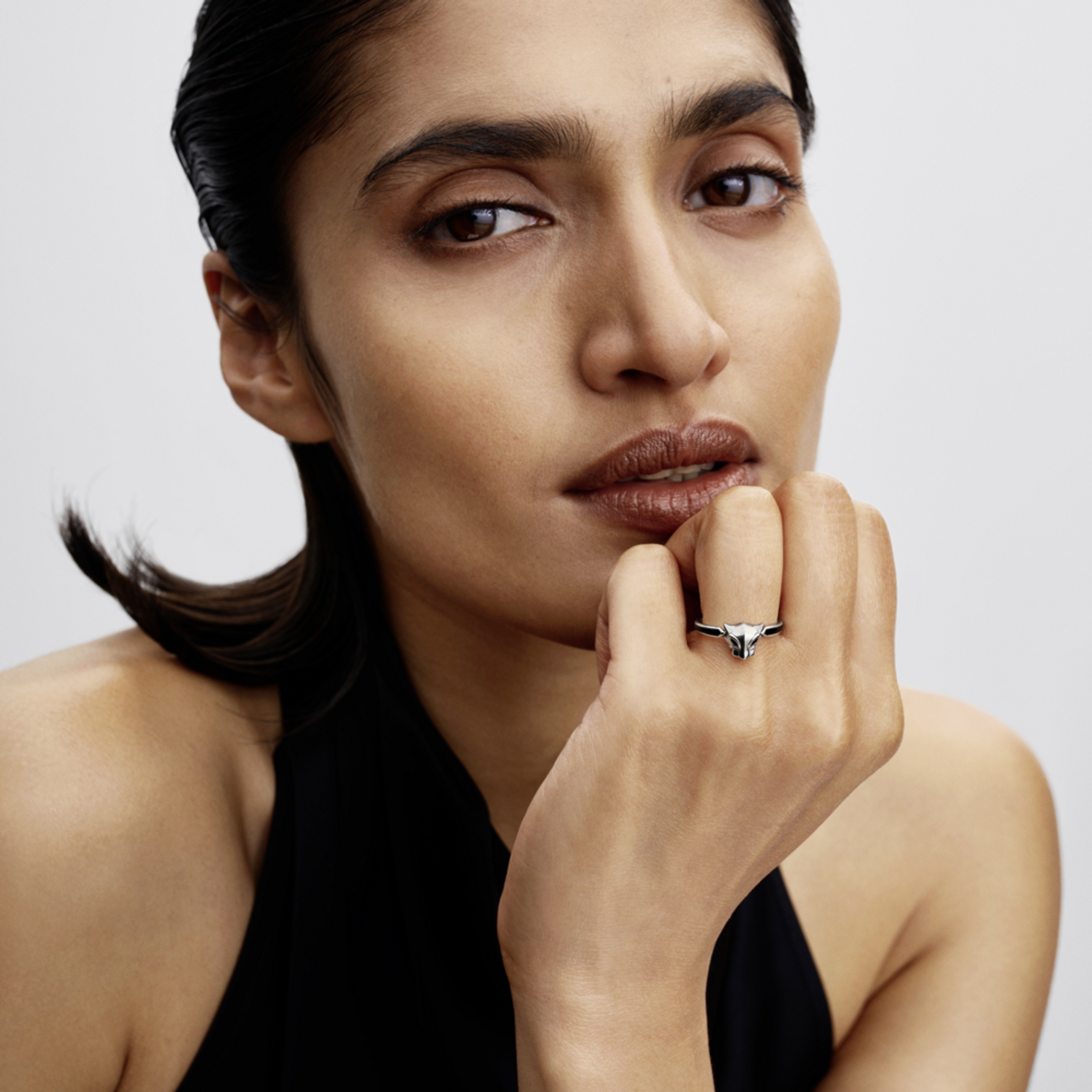 PANDORA Prsteň Marvel The Avenger - Čierny panter - galéria #1