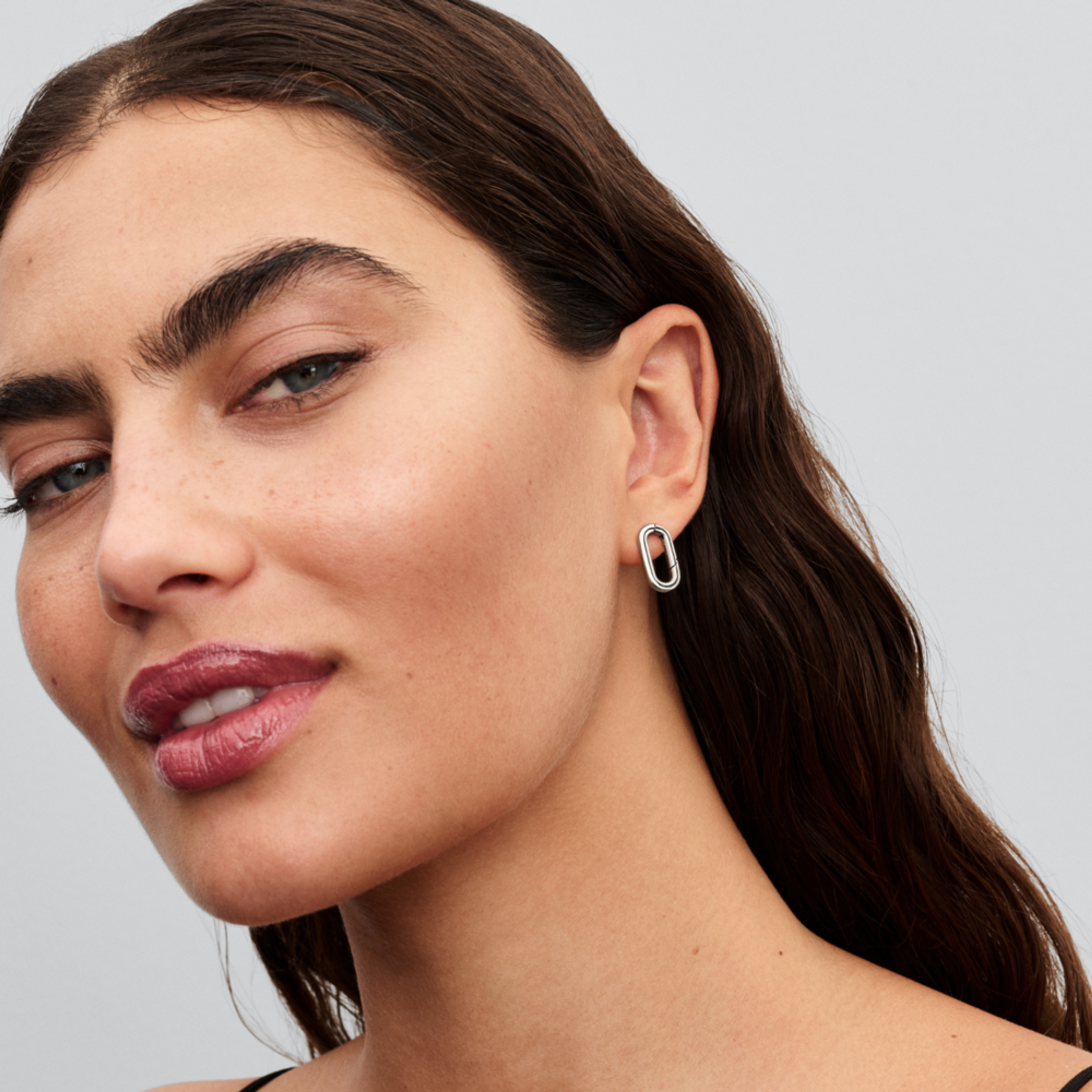 PANDORA ME Otvárateľná kôstková náušnice - galéria #1