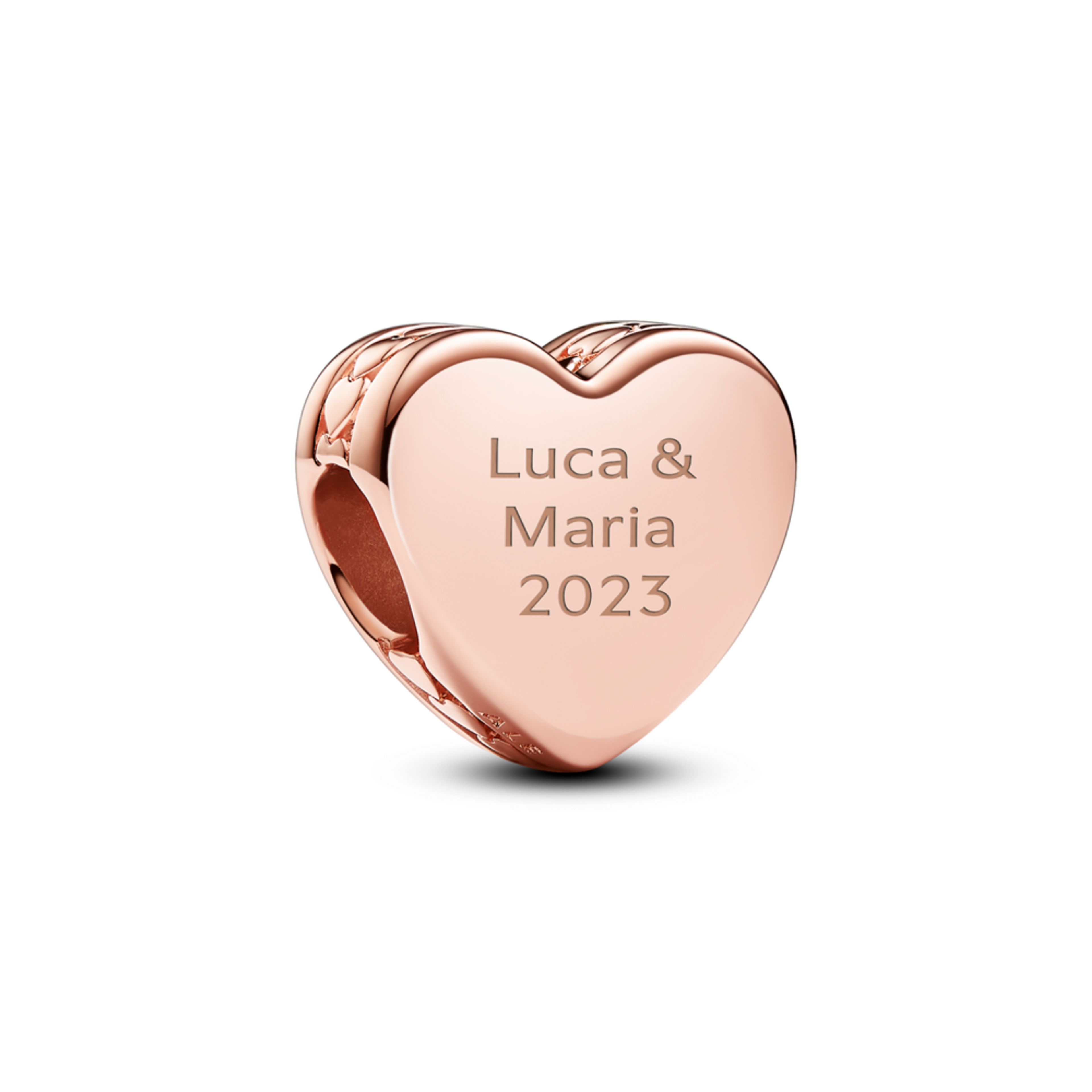 Pandora Prívesok srdca na gravírovanie - galéria #1