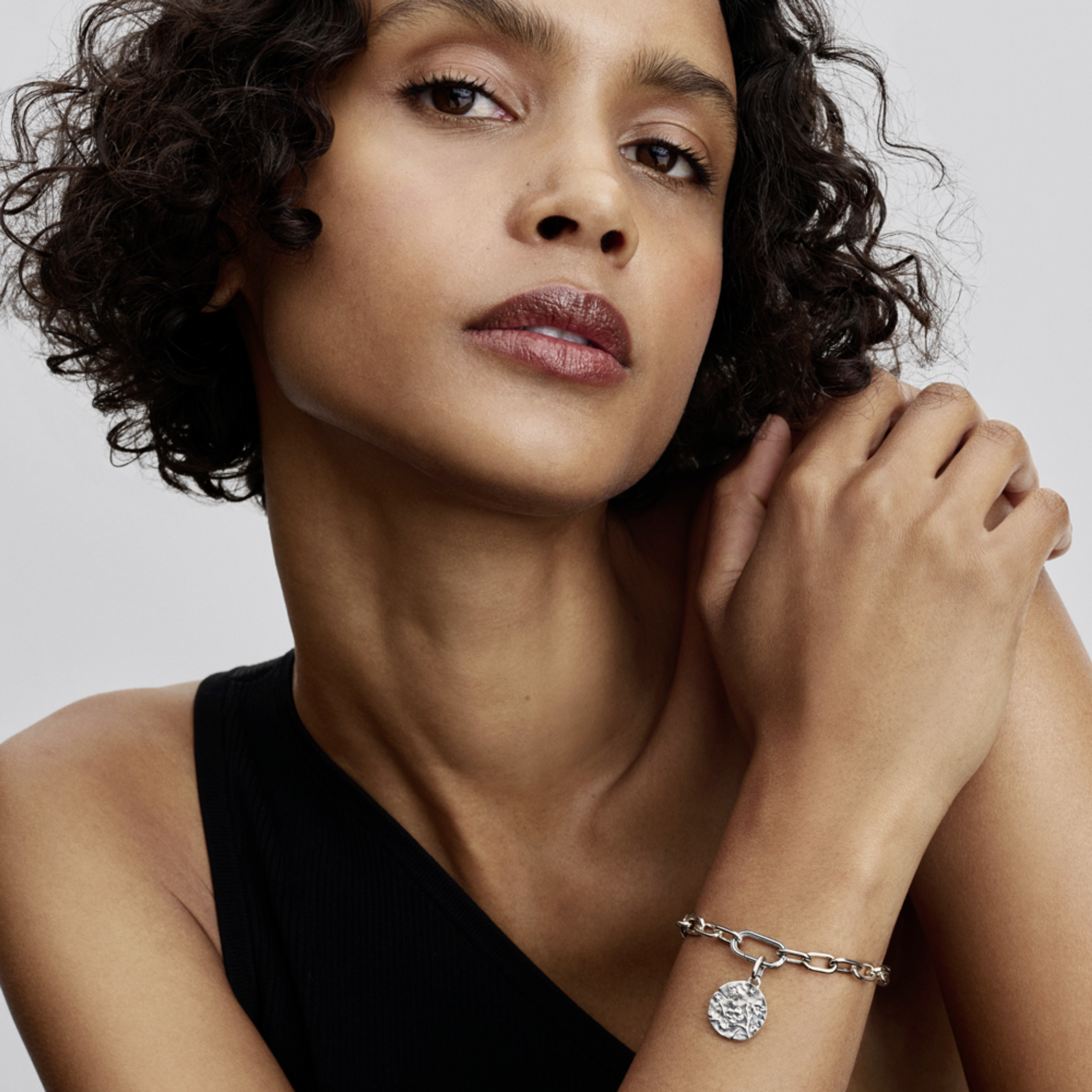 PANDORA Medailónkový prívesok Čerešňový kvet - galéria #1