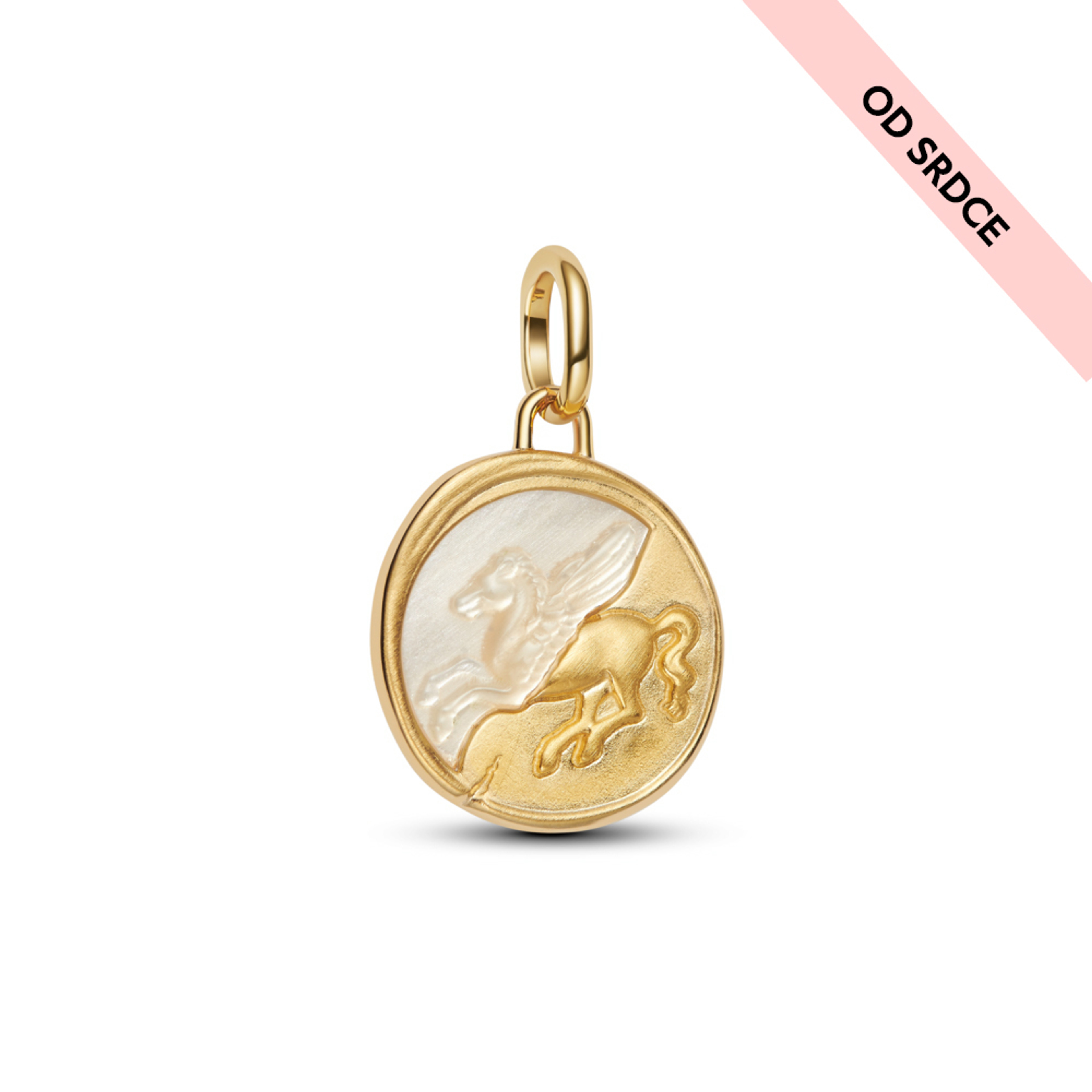 PANDORA Medailónkový prívesok Pegas