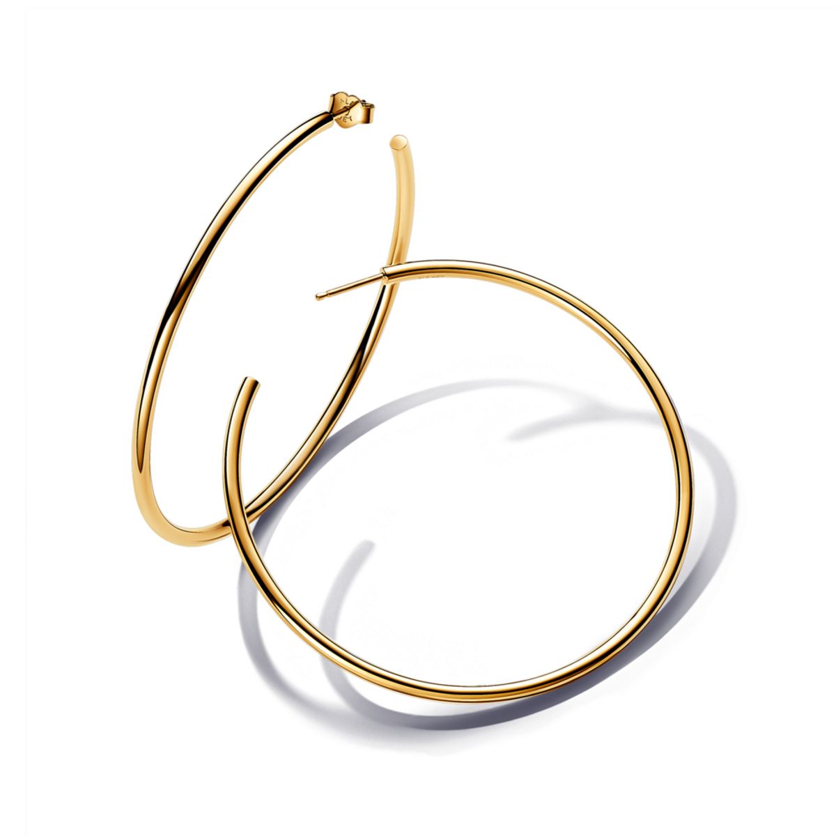 PANDORA otvorené kruhové náušnice 65mm