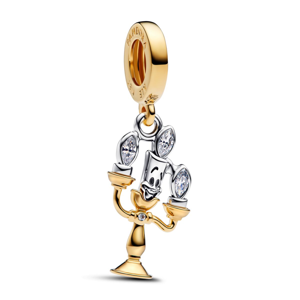 PANDORA Disney prívesok Kráska a Zviera lampa Lumiere