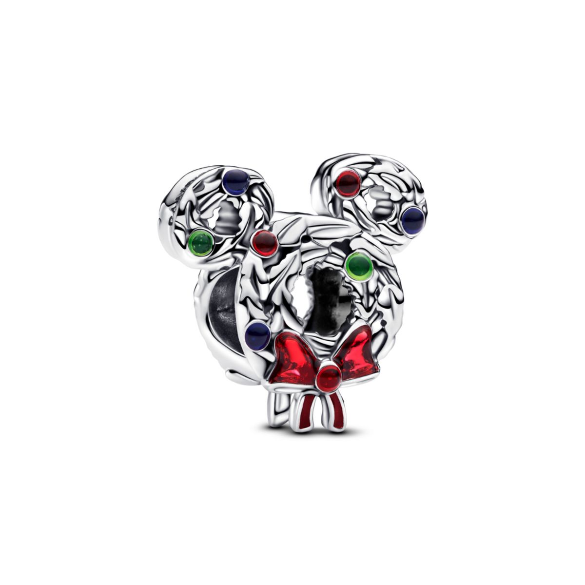 PANDORA prívesok Disney Mickey Mouse – Vianočný veniec