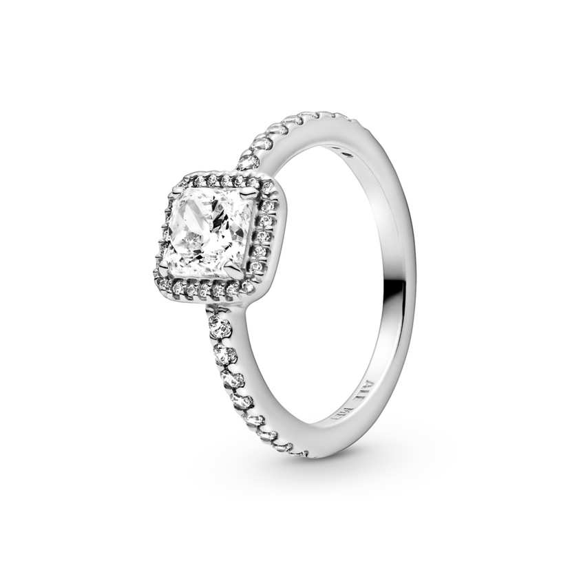 PANDORA strieborný prsteň Nadčasová elegancia