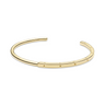 PANDORA náramek Signature 1-D pozlacený 14k zlatem 2