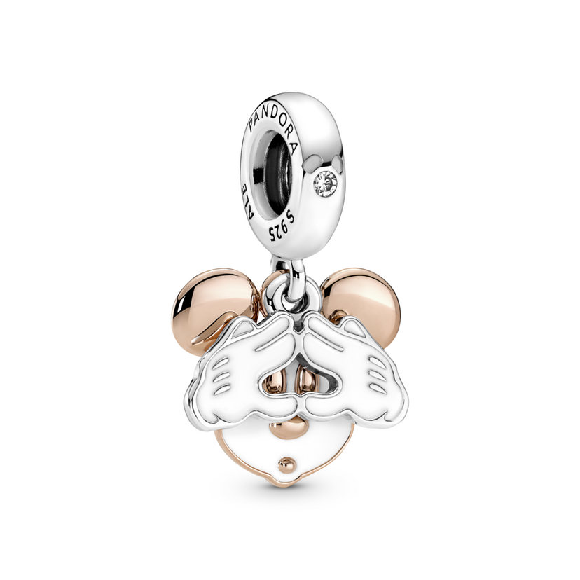PANDORA Disney dvojitý prívesok Mickey Mouse