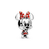 PANDORA Disney prívesok Myška Minnie s bodkovanými šatami a mašľou