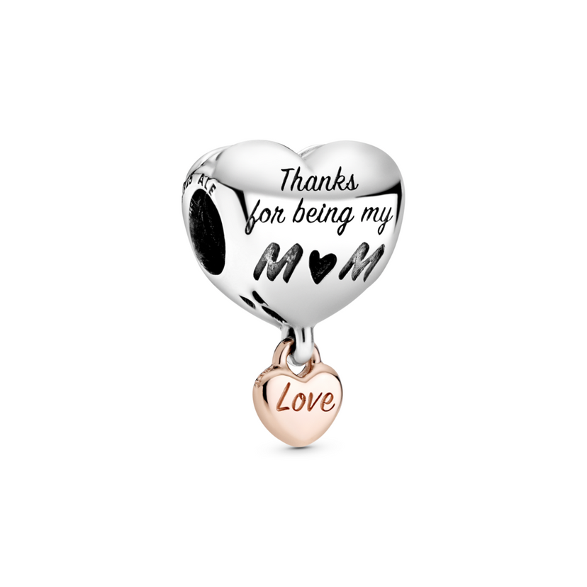 PANDORA prívesok Love You Mum