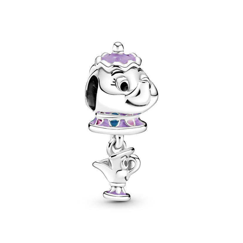 PANDORA Disney prívesok Pani Pottsová a Chip