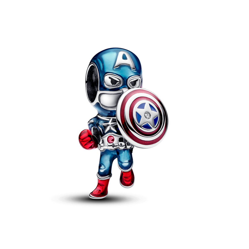 PANDORA Marvel the Avengers prívesok Kapitán Amerika
