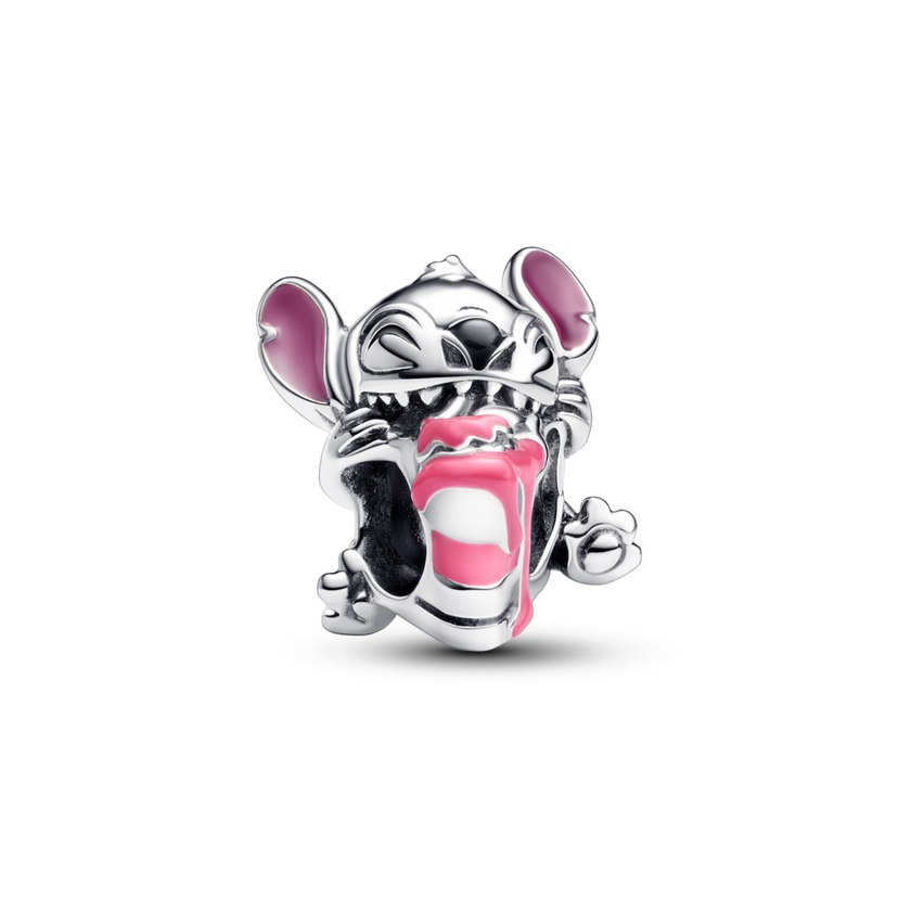 PANDORA Disney prívesok Stitch Narodeninovú tortu
