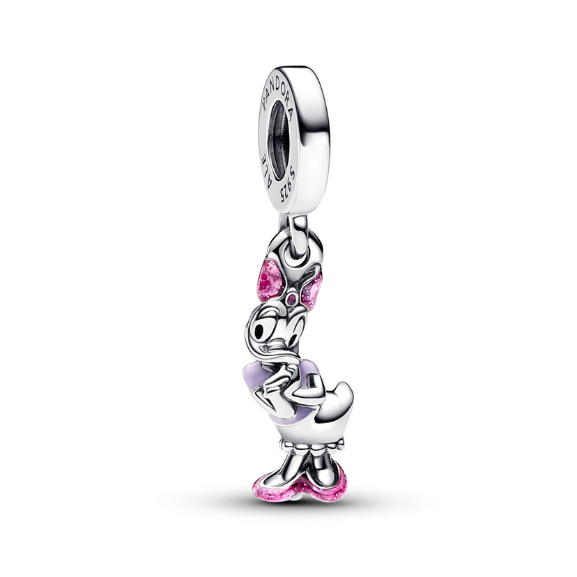 PANDORA Disney visiaci prívesok Kačka Daisy