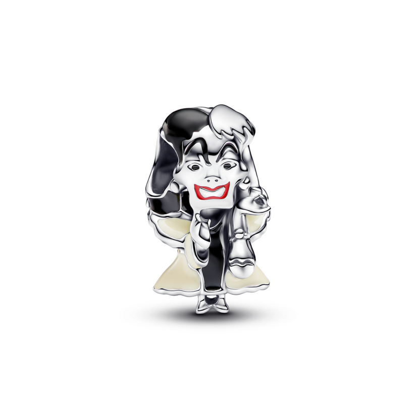 PANDORA prívesok Disneyho záporáci- Cruella De Vil