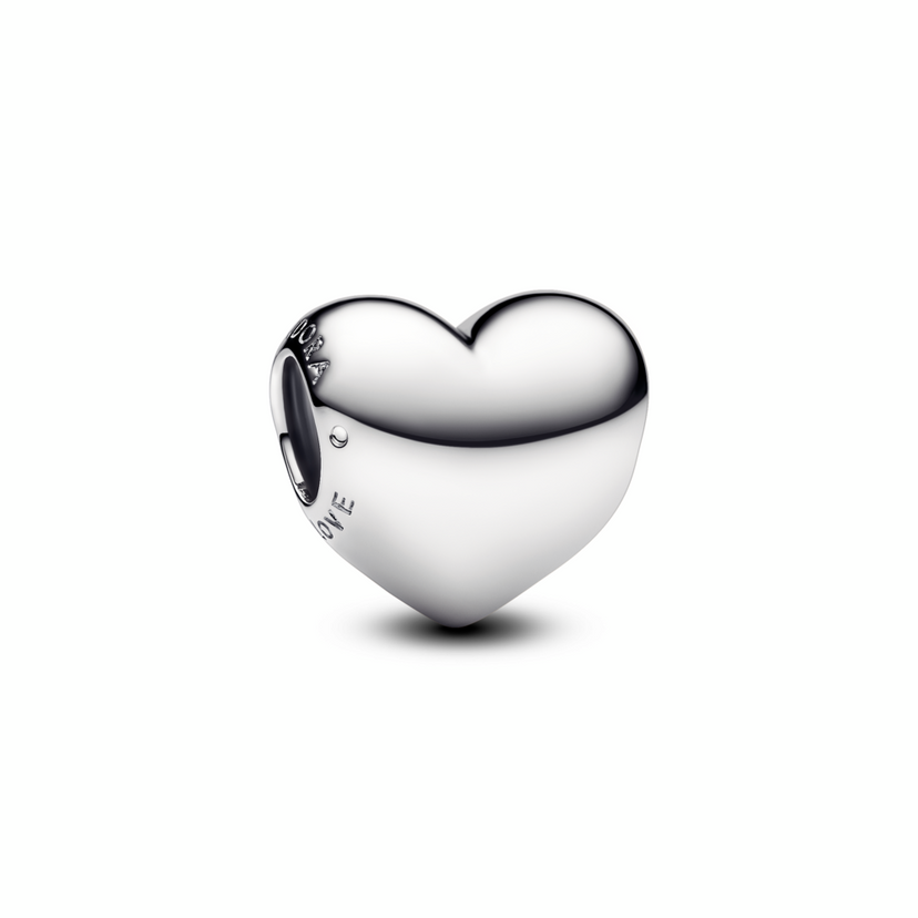 PANDORA prívesok srdca na gravírovanie Be love