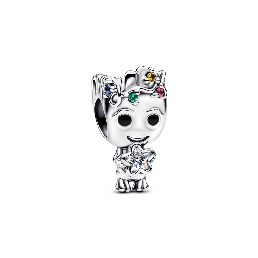 PANDORA prívesok Marvel – Groot a hviezda